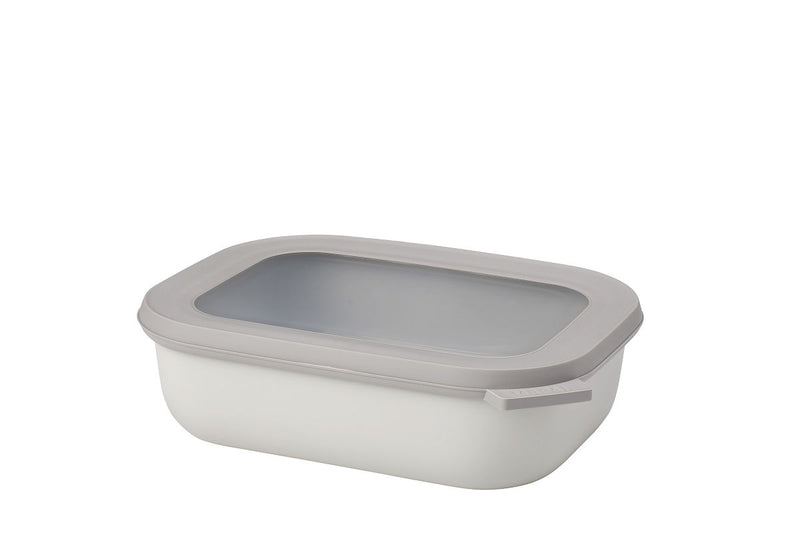 Mepal multikom Cirqula rechthoekig 1000ml - nordic white