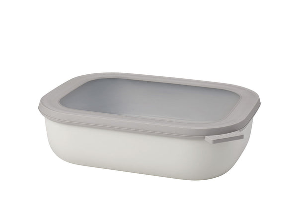 Mepal multikom Cirqula rechthoekig 2000ml - nordic white
