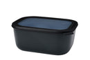 Mepal multikom Cirqula rechthoekig 3000ml - nordic black