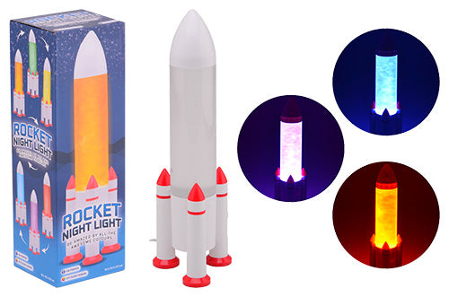 Raket Nachtlamp met USB Aansluiting