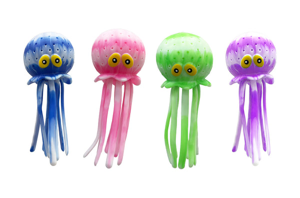Splash  AND  Sponge twee kleurige octopus in displ