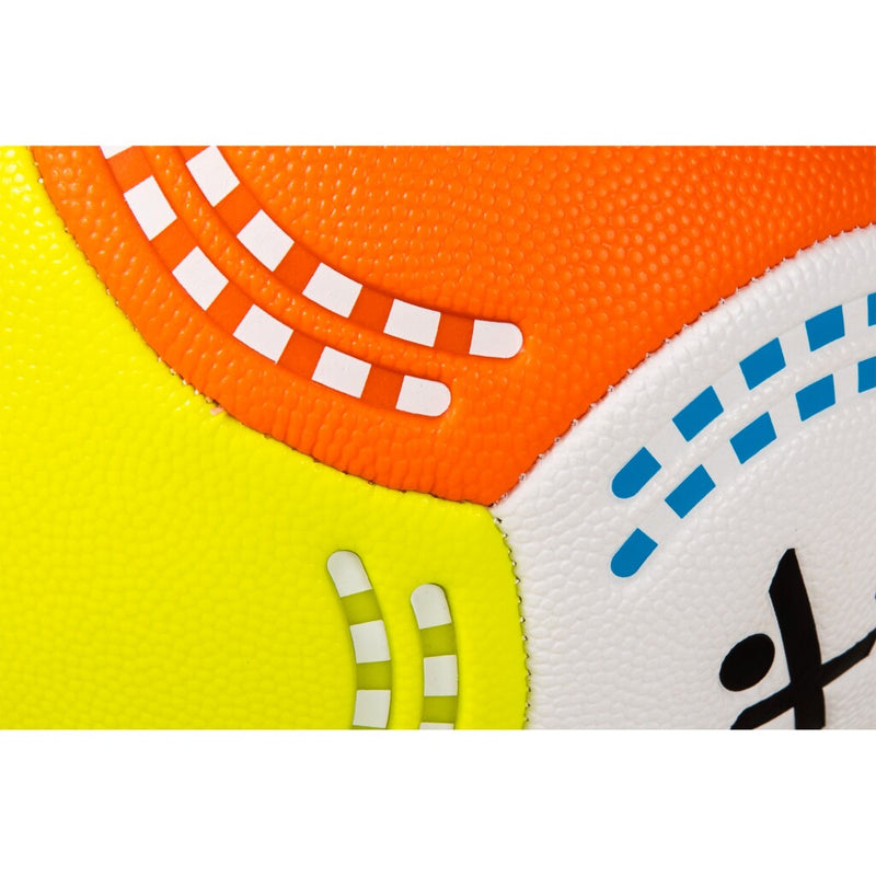 SportX Beach Voetbal 22 cm Oranje/Geel/Wit