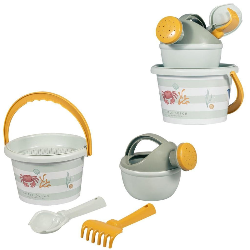 Little Dutch Fresh Greens Strandset, 5dlg.