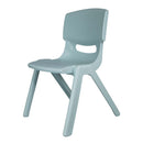 Kinderstoeltje 36x32x53 cm Plastic/Pastel Blauw