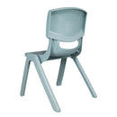 Kinderstoeltje 36x32x53 cm Plastic/Pastel Blauw