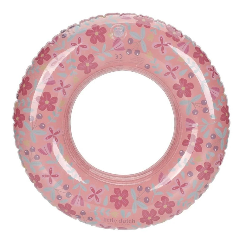 Little Dutch Pink Flower Zwemring, 50cm