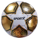 SportX Voetbal Goud Wit Star Metallic 330-350gr, 21cm
