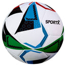 SportX Voetbal Triangle Froster 330-350 g Wit/Groen/Rood/Blauw