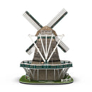 Cubic Fun 3D Puzzel Molen + Licht 64 Stukjes