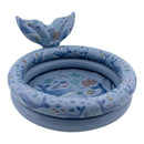 Little Dutch Ocean World Zwembad met Staart 80 cm Blauw