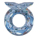 Little Dutch Ocean World Zwemring met Staart 91 cm Blauw/Transparant