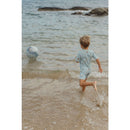 Little Dutch Ocean World Strandbal 35 cm Blauw/Wit