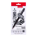 Bruynzeel Kalligrafieset 8-Delig