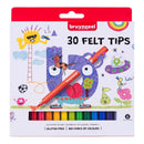 Bruynzeel Viltstiften 30 Kleuren