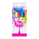 Ecoline Brush Pen Set Primair, 5 Kleuren