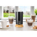 Bestron AMF8050BW Melkopschuimer 300 ml Zwart/Hout