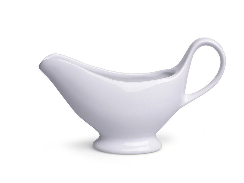 Sauciere porselein wit 21x7x11,5cm