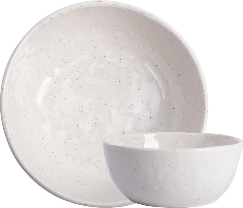Gusta freckle Kom Wit Servies Aardewerk Ø13,7cm x 6cm