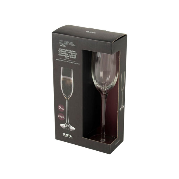 Gusta Champagneglazen 250 ml 2 Stuks