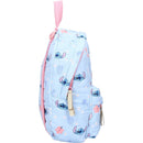 Disney Rugzak Stitch Blooming Bright Lichtblauw/Lichtroze