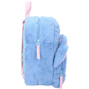 Disney Pluche Rugzak Stitch 26x21x11 cm Lichtblauw/Lichtroze