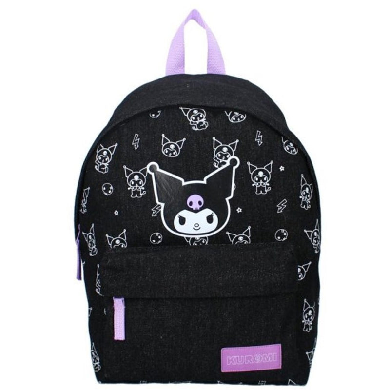 Hello Kitty Rugzak Kuromi Denim Revival Zwart/Paars