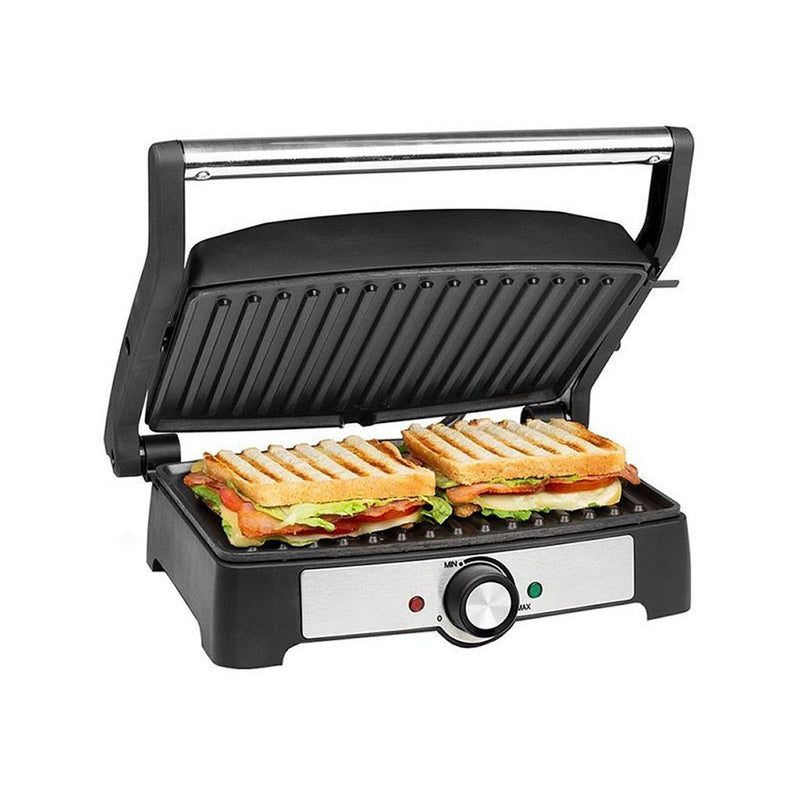 Tristar PD-8916 Contact Grill RVS/Zwart