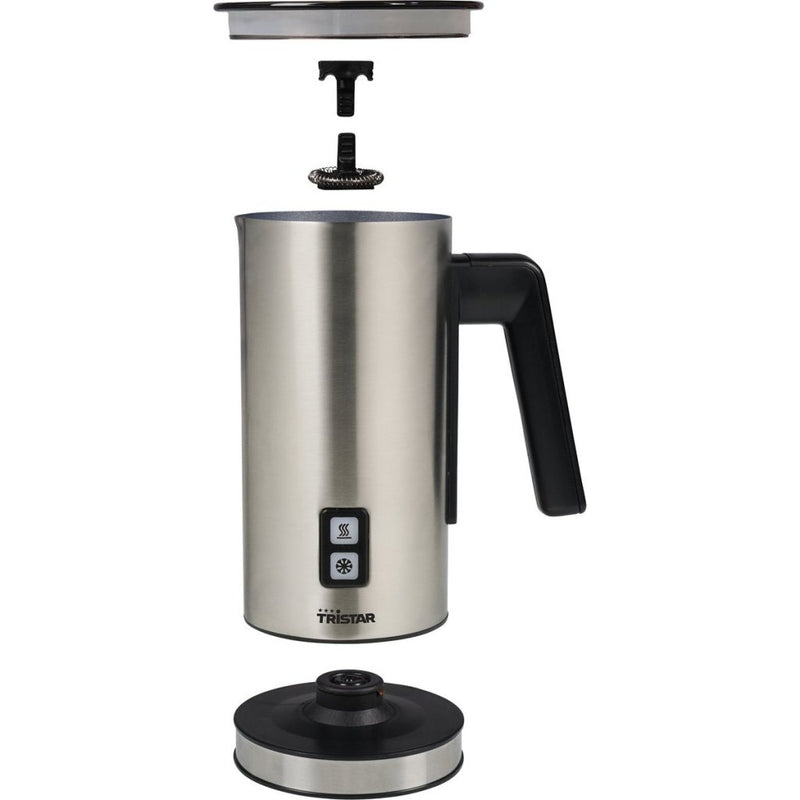 Tristar MK-2277 Melkopschuimer RVS/Zwart