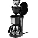 Tristra CM-1281 Compacte Koffiezetapparaat Zwart/RVS