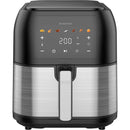 Inventum GF801HLDB Airfryer 8L 1700W Zwart/RVS