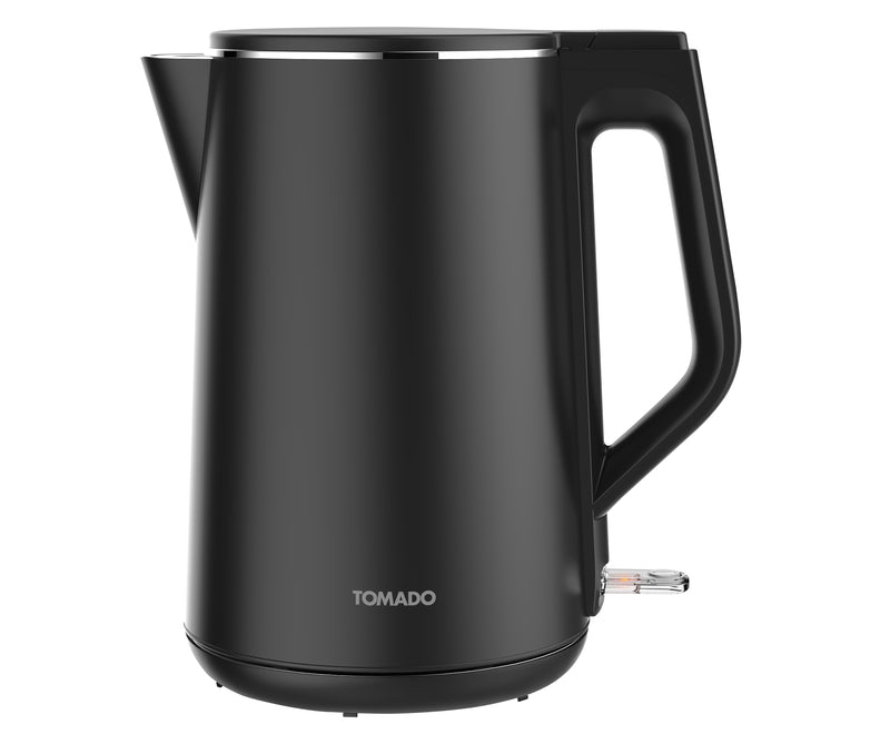Tomado Dubbelwandige Waterkoker 2200W 1.5L Mat Zwart
