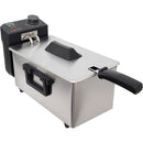 Tomado Friteuse - 3 liter inhoud - Koude zone - RVS