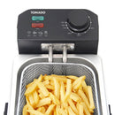Tomado Friteuse - 3 liter inhoud - Koude zone - RVS