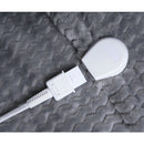 Tomado TEB1803G Elektrische Omslagdeken 180x130 cm Grijs/Fleece