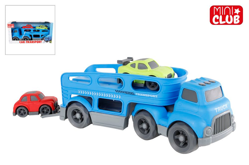 Mini Club Vrachtwagen met 2 Auto's, 30cm