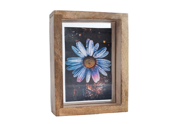 Fotolijst Marianne (10x15) natuurmango 15,5x20,5x6cm