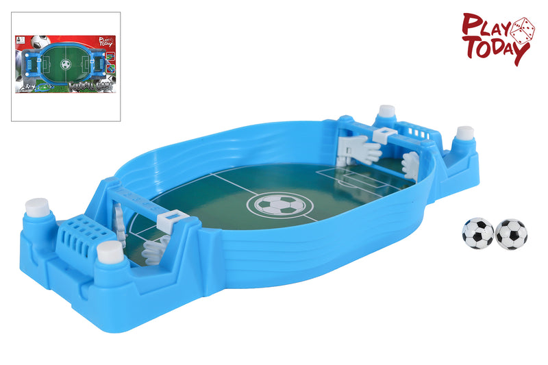 Play ToDay pinball voetbalspel met 2 ballen 26x13cm
