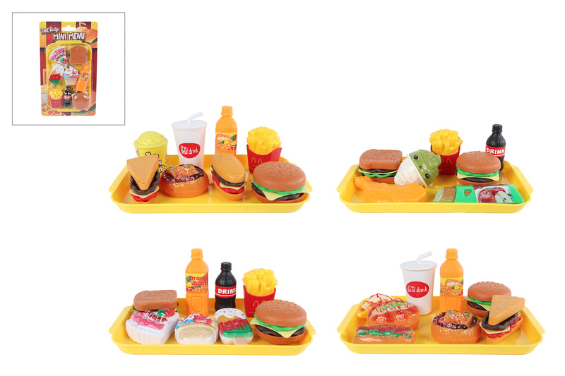 Speelset Fast Food Mini Menu