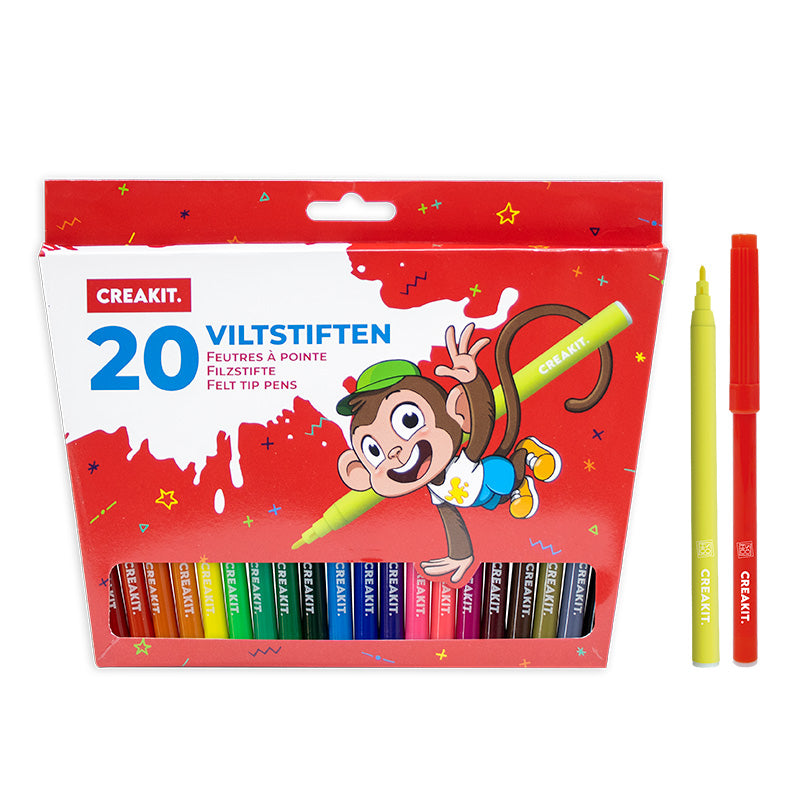 Viltstiften Crea-kit 20 stuks