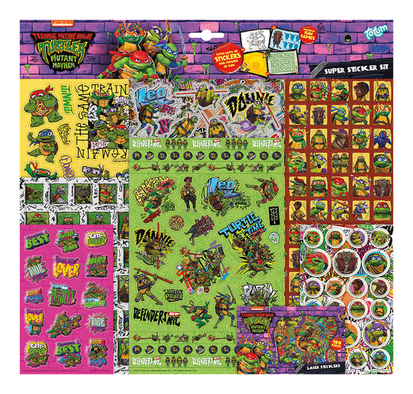 Totum Teenage Ninja Turtles Stickerset XL