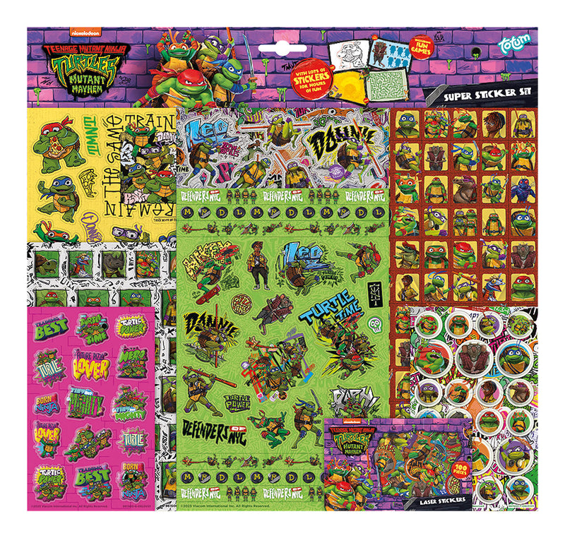 Totum Teenage Ninja Turtles Stickerset XL