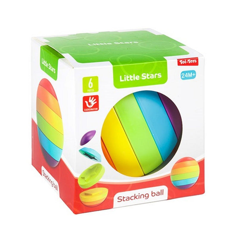 Little Stars Baby Stapeltoren Puzzelbal, 6dlg.