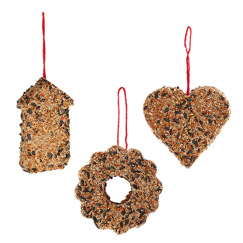 Esschert Design Vogelvoerfiguur L 3 ass.