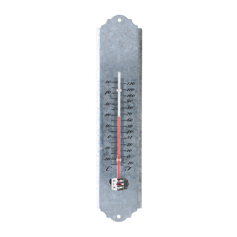 Esschert Design Oud zink thermometer S
