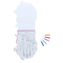 Kleurboek Dino of Eenhoorn + Stiften en Stickers