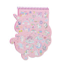 Kleurboek Dino of Eenhoorn + Stiften en Stickers