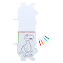 Kleurboek Dino of Eenhoorn + Stiften en Stickers
