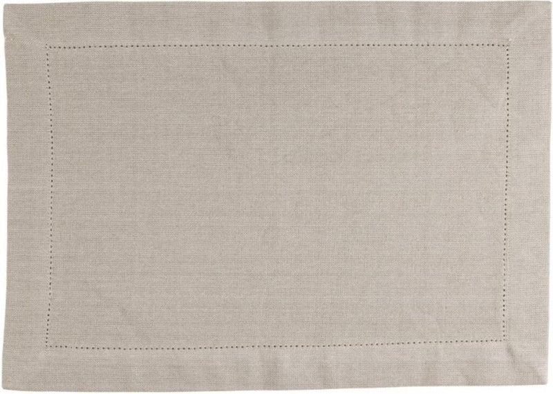 Linen &amp; More - Placemats Indi 35cm x 50cm Beige