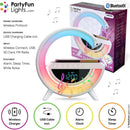 PartyFunLights Digitale Wekker Wit