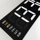NeXtime NE-3322 Wandklok Super Digi 38,8x12,9 Cm
